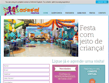 Tablet Screenshot of doremidf.com.br